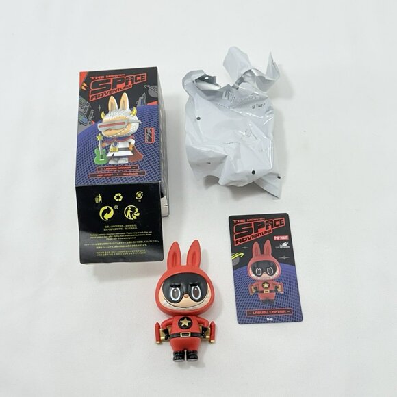 Authentic Pop Mart Labubu Captain Space Adventures Figure Toy Astronaut Monsters - Picture 1 of 12